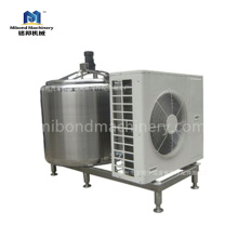 Réservoirs de refroidissement du lait en acier inoxydable sanitaire industriel de 50L-2000L / cuve de refroidissement du lait / prix de machine de refroidissement de refroidisseur
